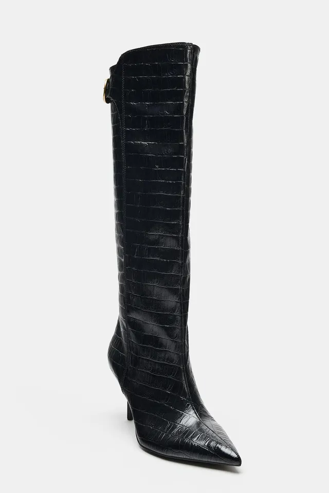 PRINTED HEELED BOOTS – image 5
