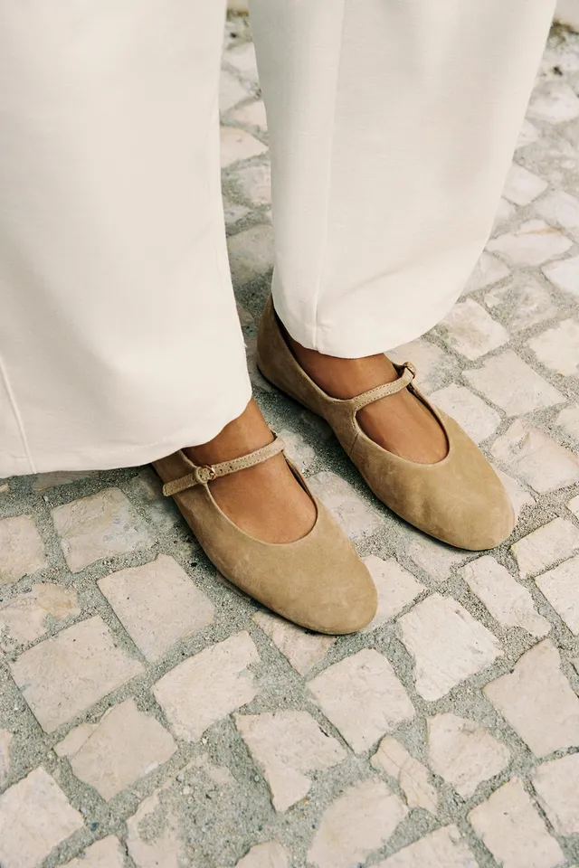 SUEDE BALLERINAS – image 2