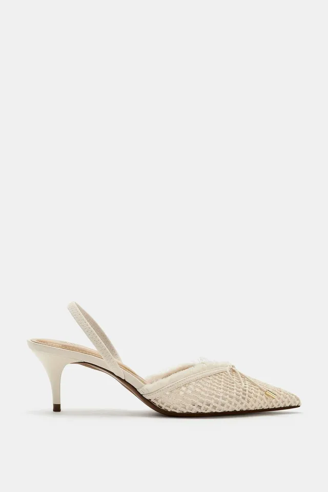 SLINGBACK SHOES WITH BOW – image 3