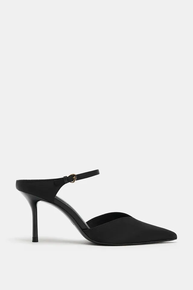 HEELED SHOES WITH BUCKLE DETAIL – image 3