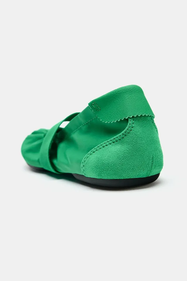 ELASTIC SPORTY BALLERINA FLATS – image 7