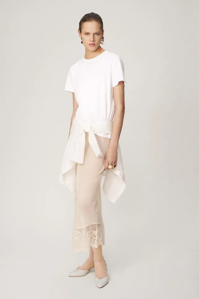 LEATHER KITTEN-HEEL SHOES - THE ITEM ZARA WOMAN – image 5