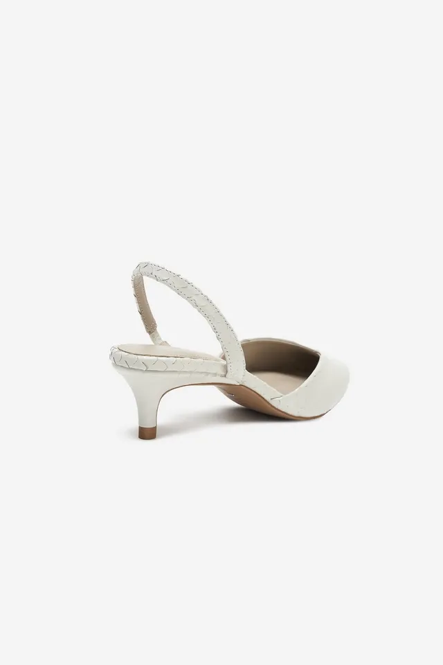 LEATHER KITTEN-HEEL SHOES - THE ITEM ZARA WOMAN – image 9