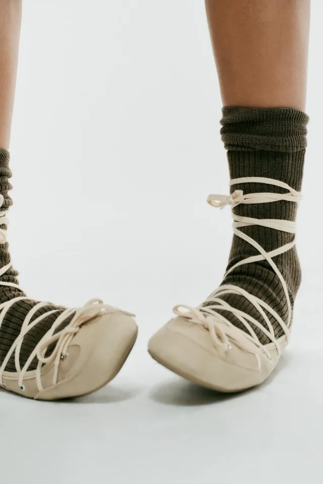RIBBON BALLET FLATS – image 2