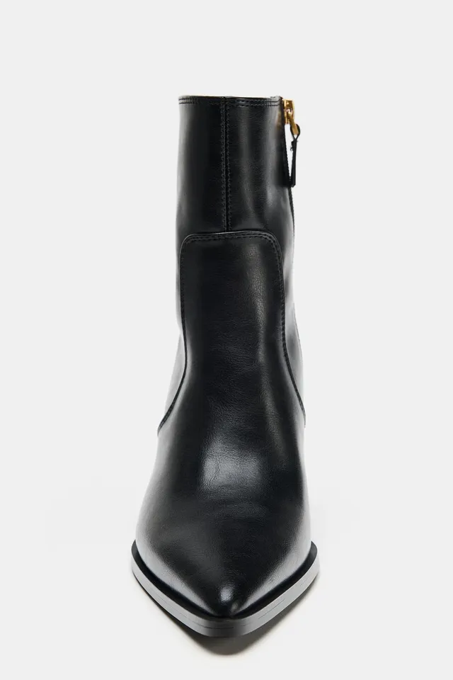 BLOCK HEEL ANKLE BOOTS – image 3