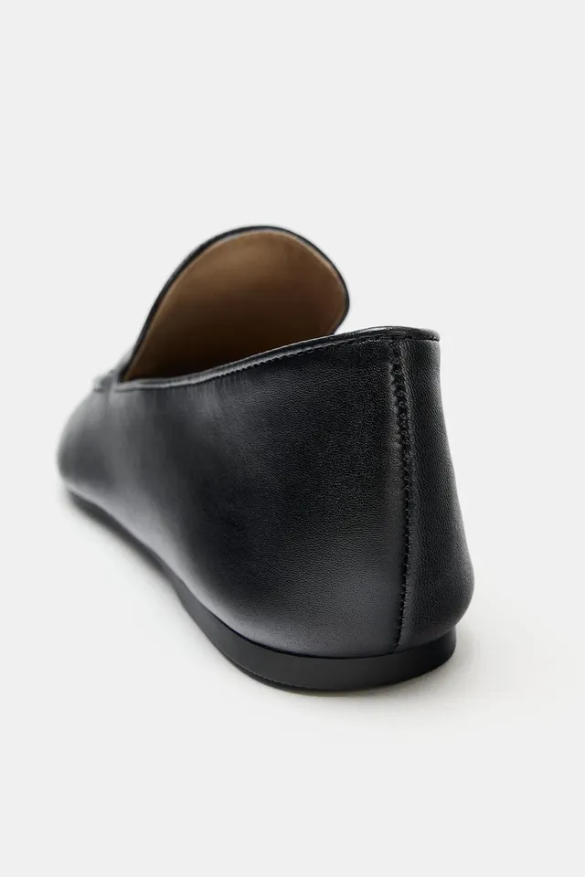 FLAT LEATHER SHOES – image 5
