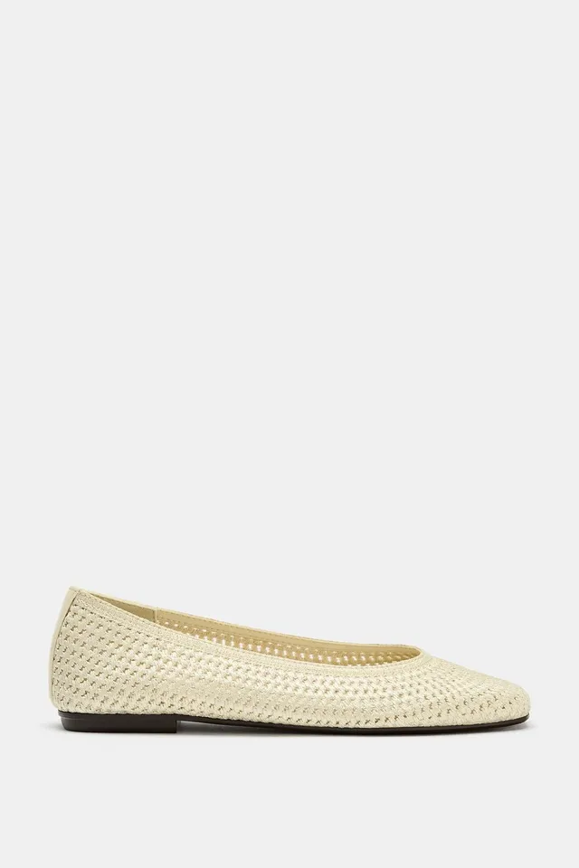 BRAIDED EFFECT BALLERINAS – image 4