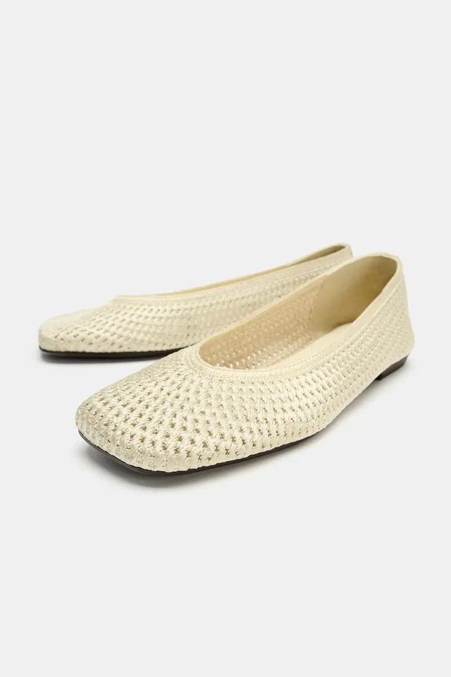 BRAIDED EFFECT BALLERINAS – image 5