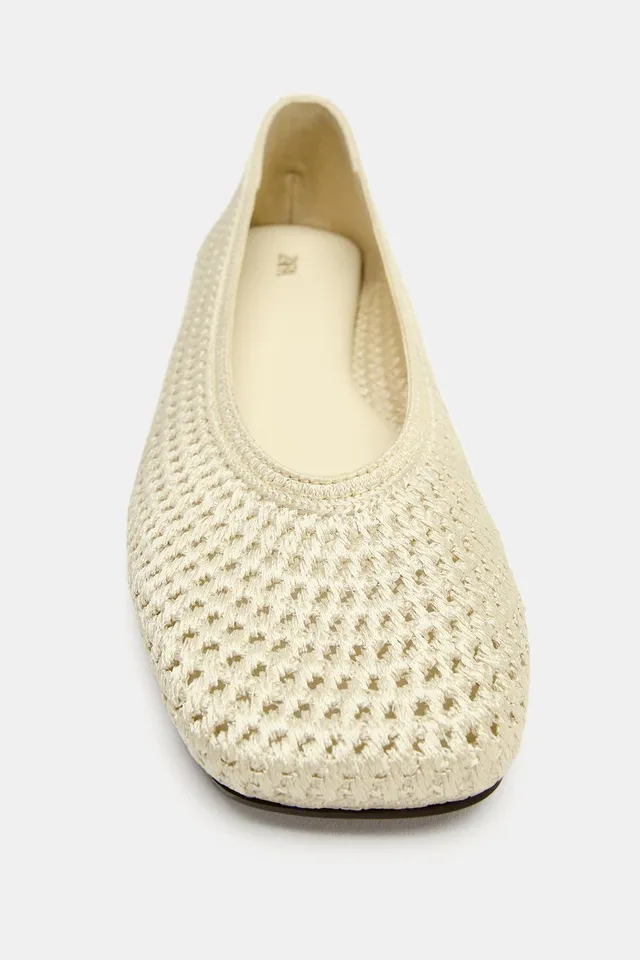 BRAIDED EFFECT BALLERINAS – image 6