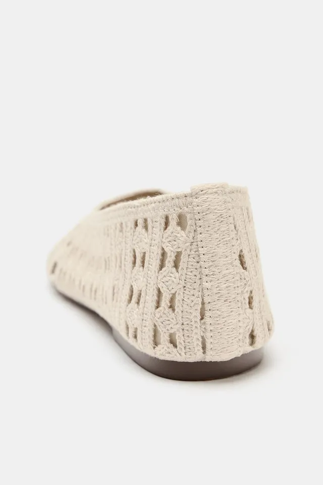 FLORAL CROCHET BALLET FLATS – image 5