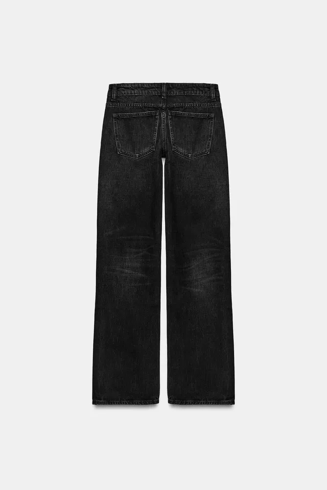TRF LOW-RISE WIDE-LEG JEANS – image 4
