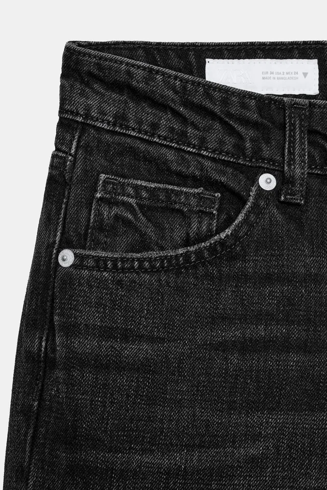 TRF LOW-RISE WIDE-LEG JEANS – image 5