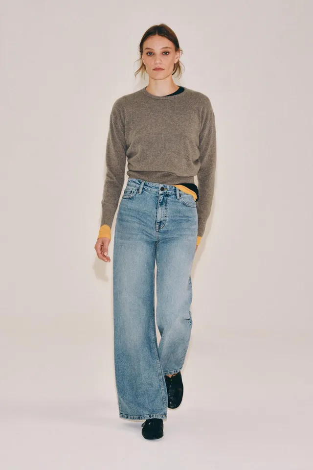 ZW COLLECTION COMFORT HIGH-WAIST WIDE-LEG JEANS – image 4