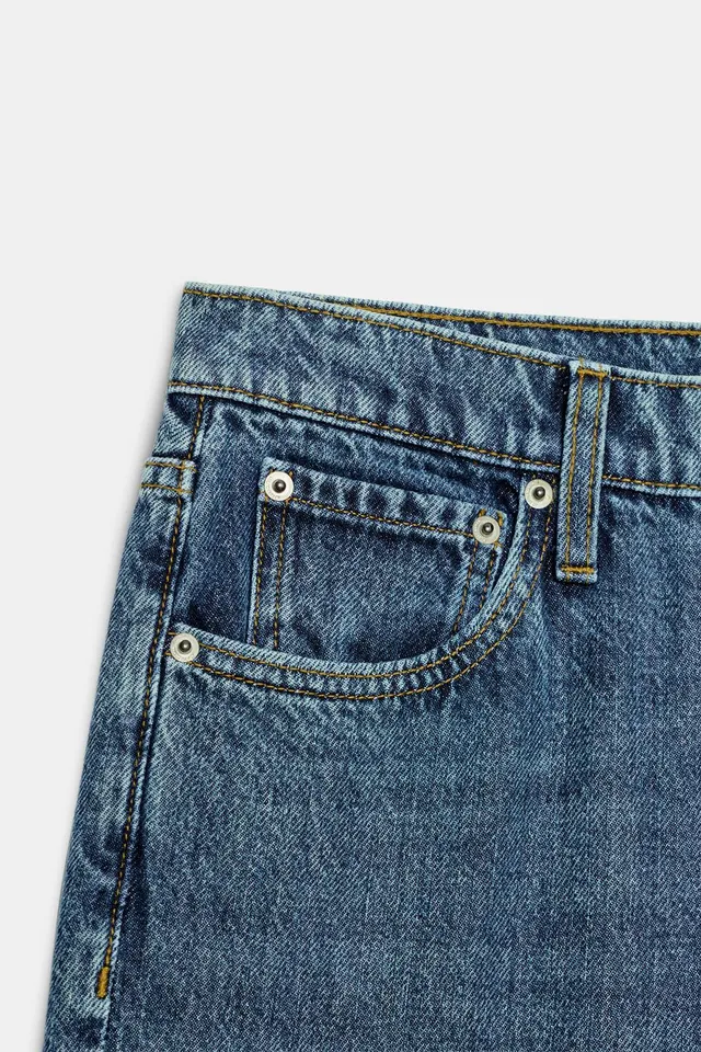 ZW COLLECTION LOW-RISE WIDE-LEG JEANS – image 10