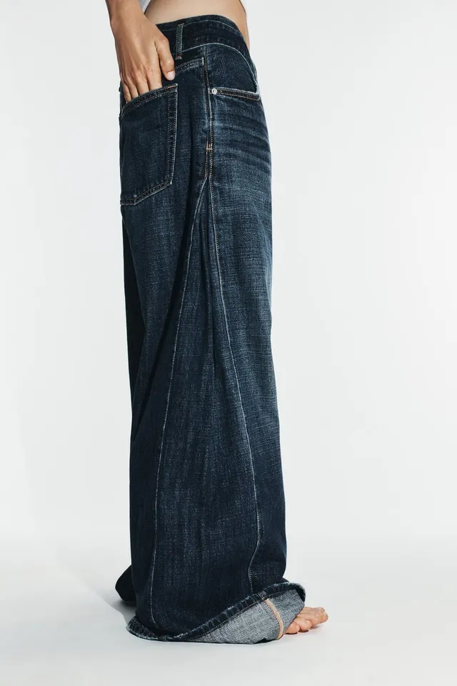 TRF MID-WAIST BELTED PLEATED JEANS – image 5