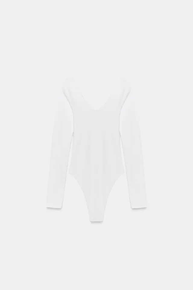 V-NECK BODYSUIT – image 6
