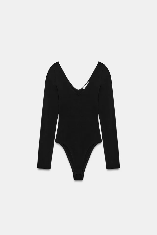 V-NECK BODYSUIT – image 6