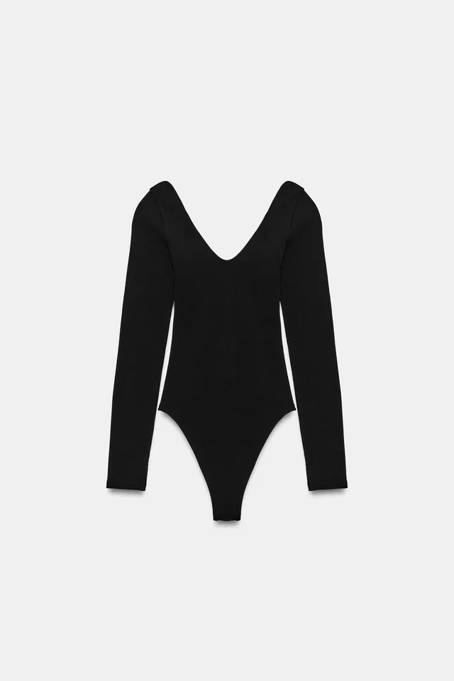 V-NECK BODYSUIT – image 7