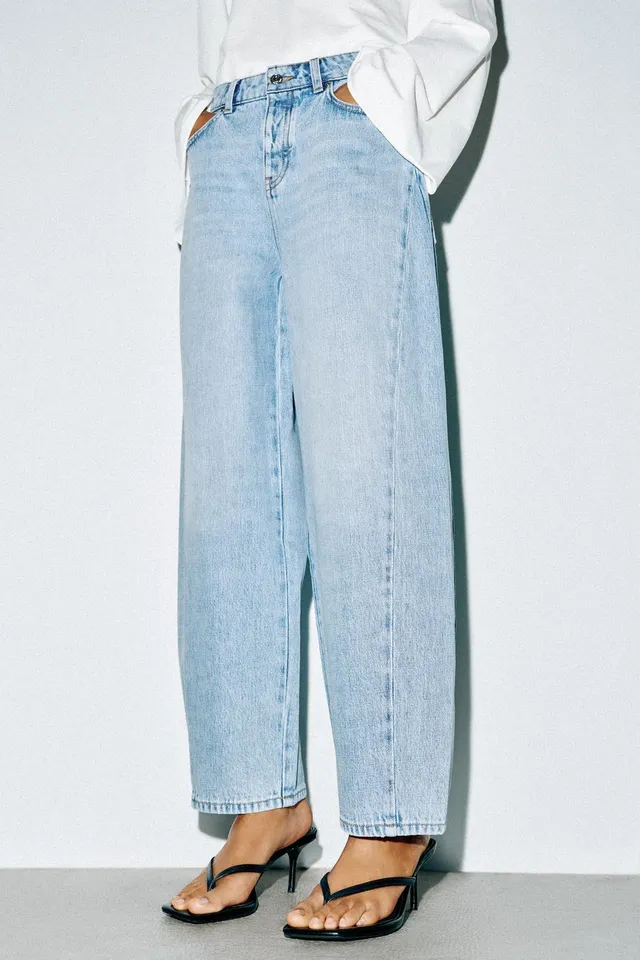 Z1975 HIGH-WAIST SEAMED BARREL JEANS – image 2