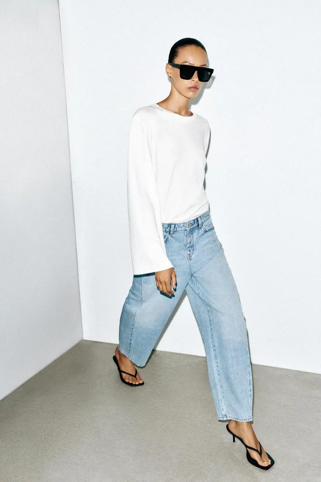 Z1975 HIGH-WAIST SEAMED BARREL JEANS – image 3