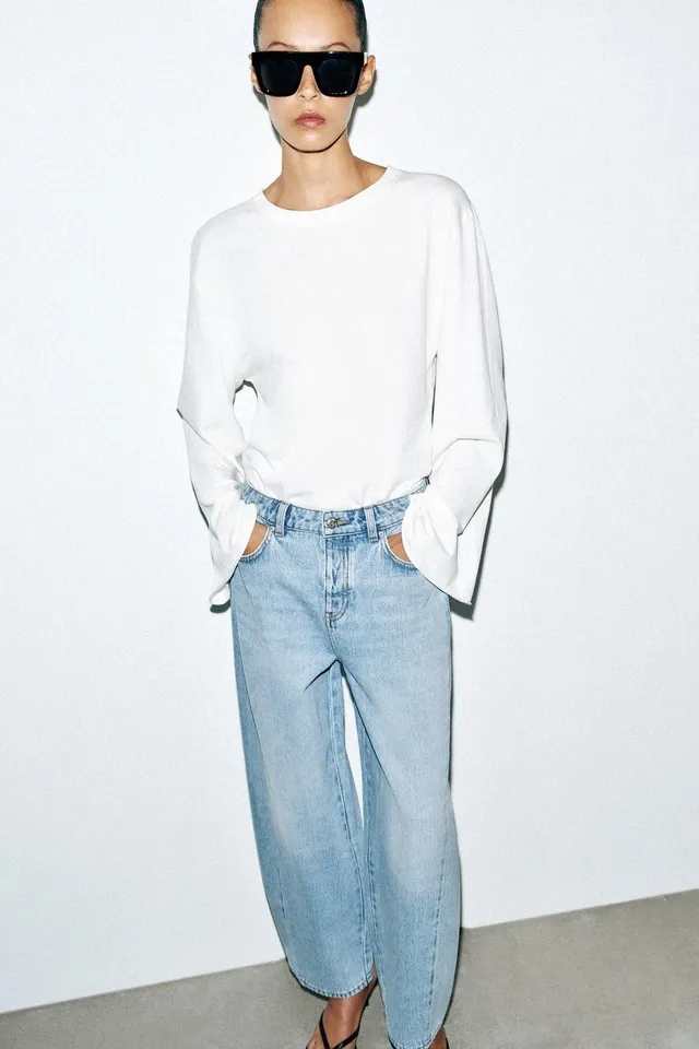Z1975 HIGH-WAIST SEAMED BARREL JEANS – image 4