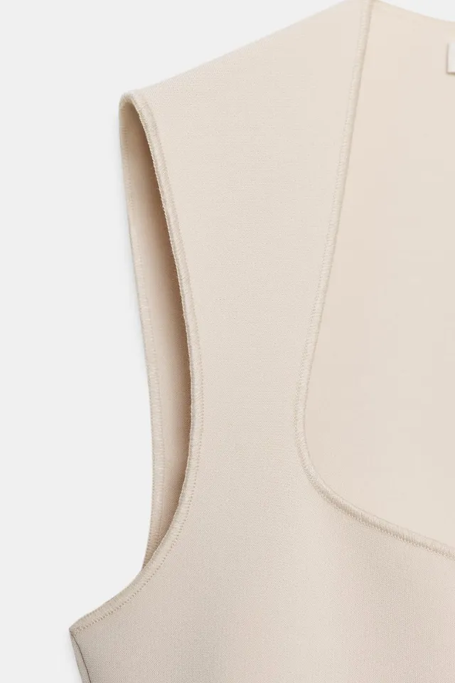 STRETCH SQUARE NECK BODYSUIT – image 10