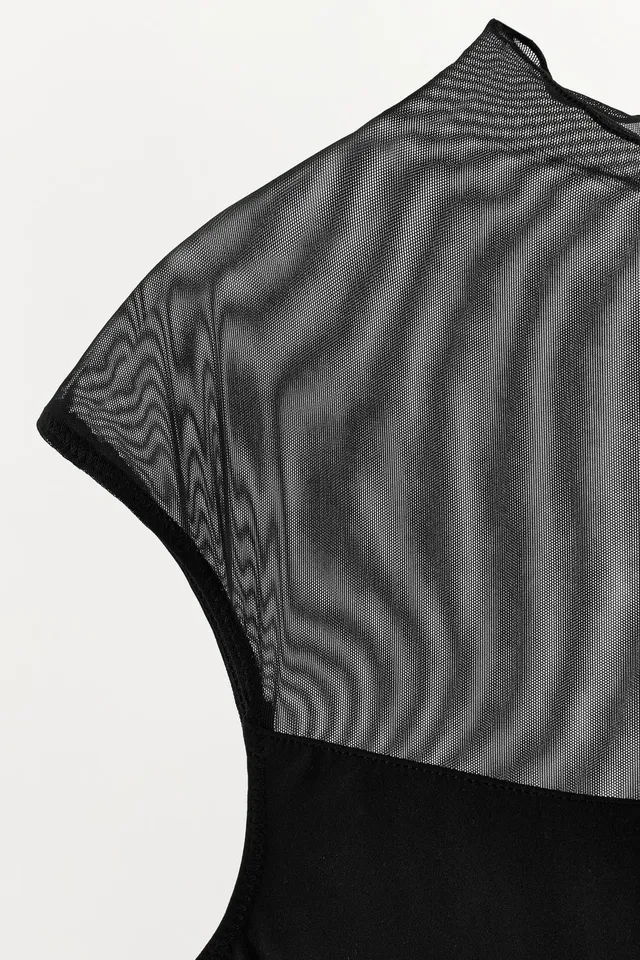 COMBINED TULLE BODYSUIT – image 10