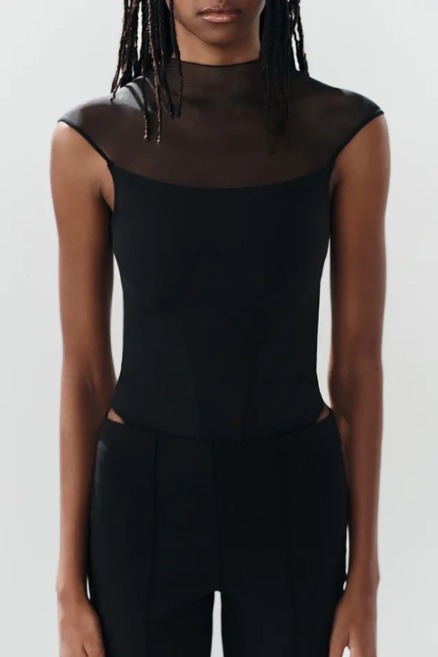 COMBINED TULLE BODYSUIT – image 2
