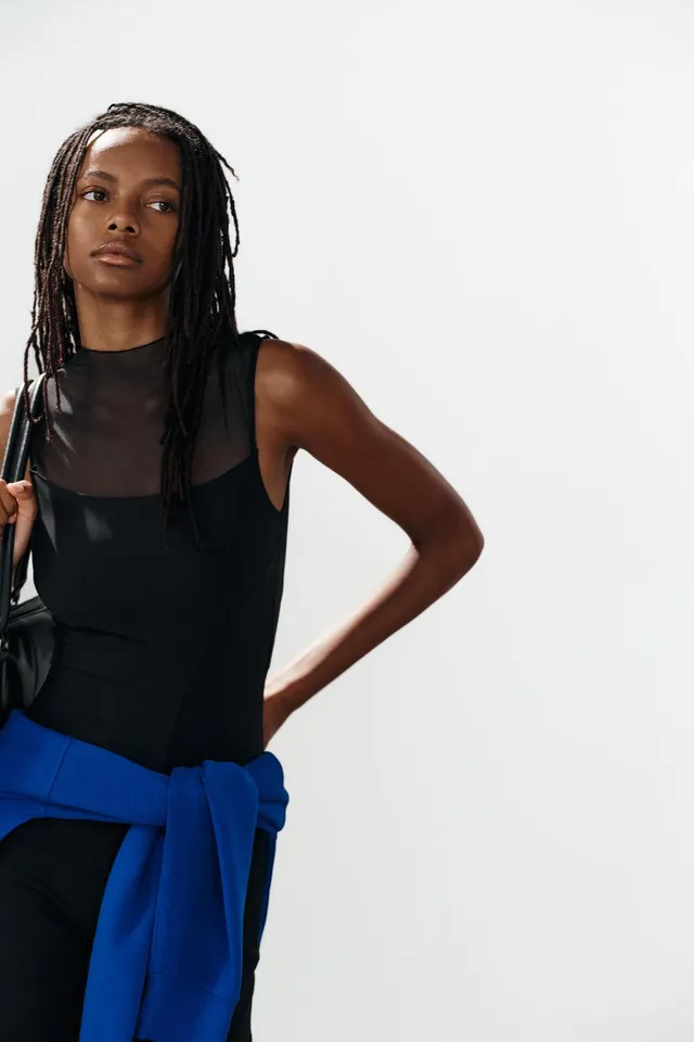 COMBINED TULLE BODYSUIT – image 3