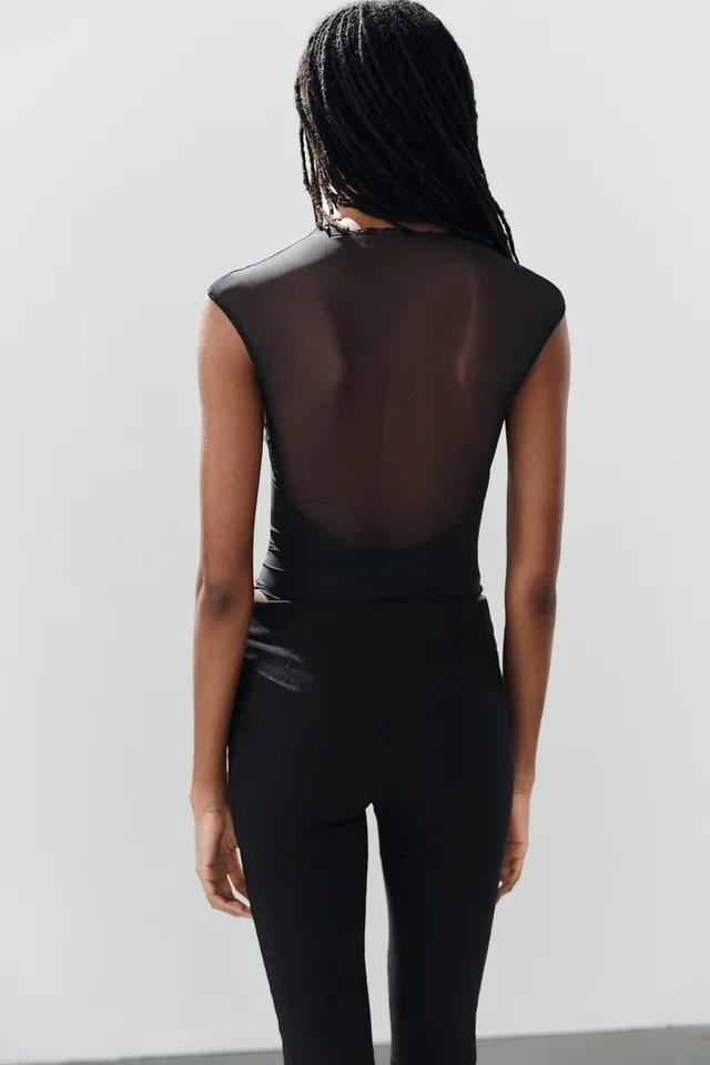 COMBINED TULLE BODYSUIT – image 4