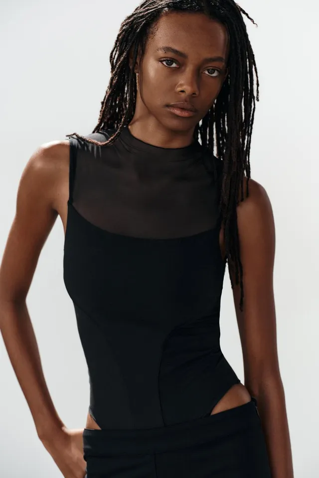 COMBINED TULLE BODYSUIT – image 7
