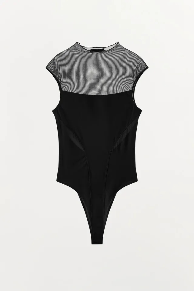 COMBINED TULLE BODYSUIT – image 8