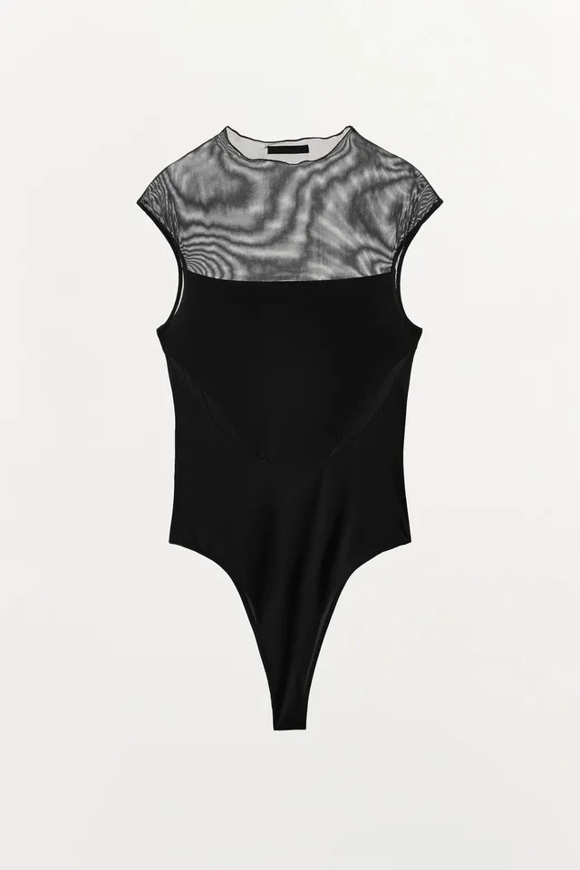 COMBINED TULLE BODYSUIT – image 9