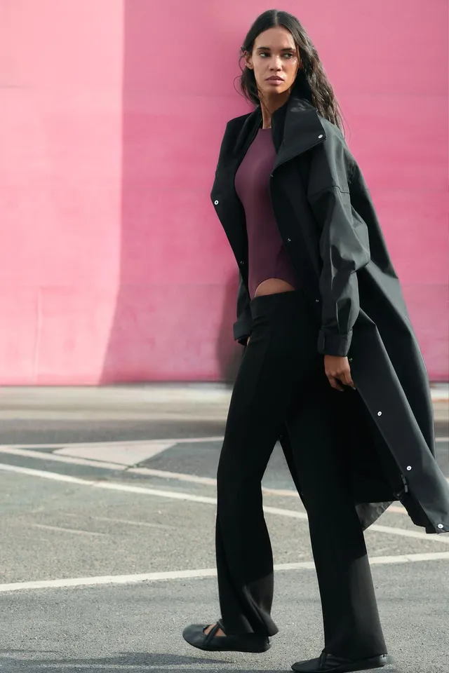 LONG SLEEVE POLYAMIDE BODYSUIT – image 6