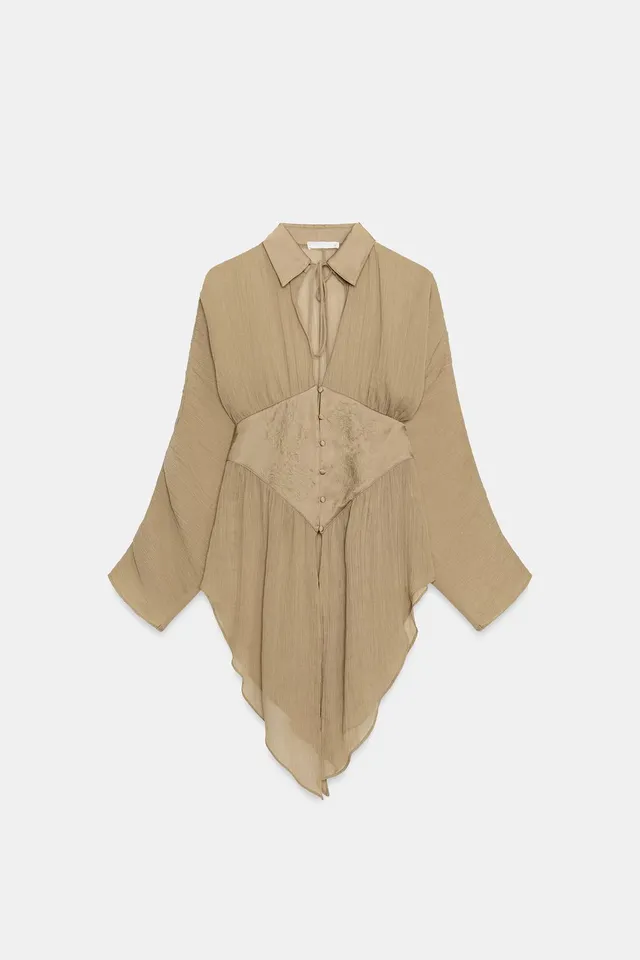 ZW COLLECTION FLOWING LACE SHIRT – image 5