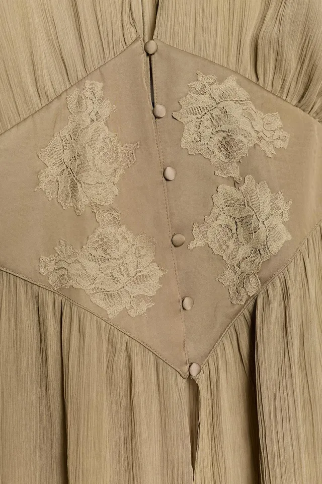 ZW COLLECTION FLOWING LACE SHIRT – image 7