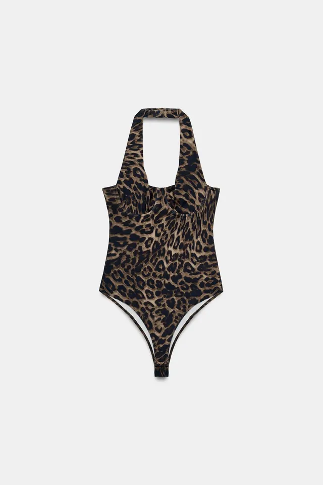 UNDERWIRED HALTER BODYSUIT – image 5