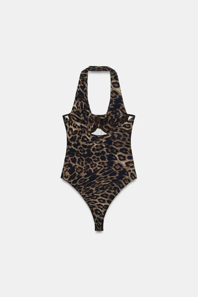 UNDERWIRED HALTER BODYSUIT – image 6