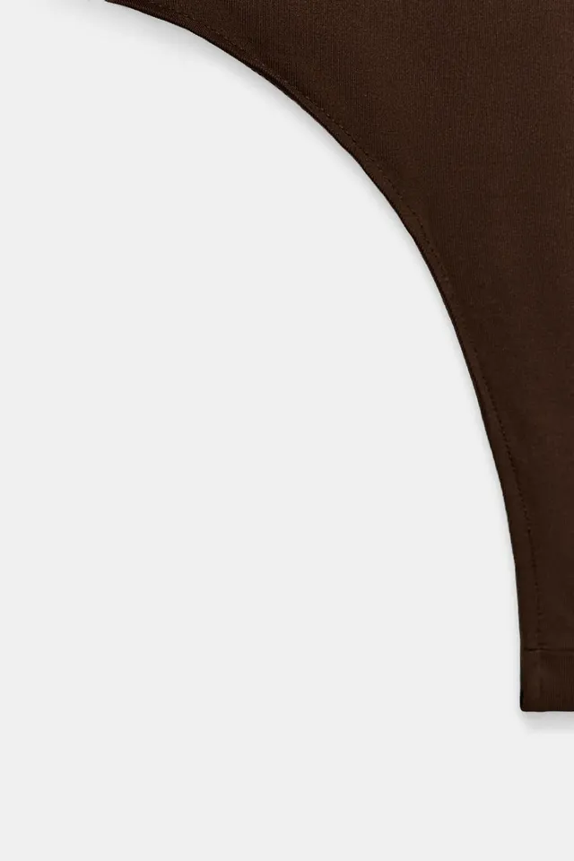 polyamide square neckline bodysuit – image 8