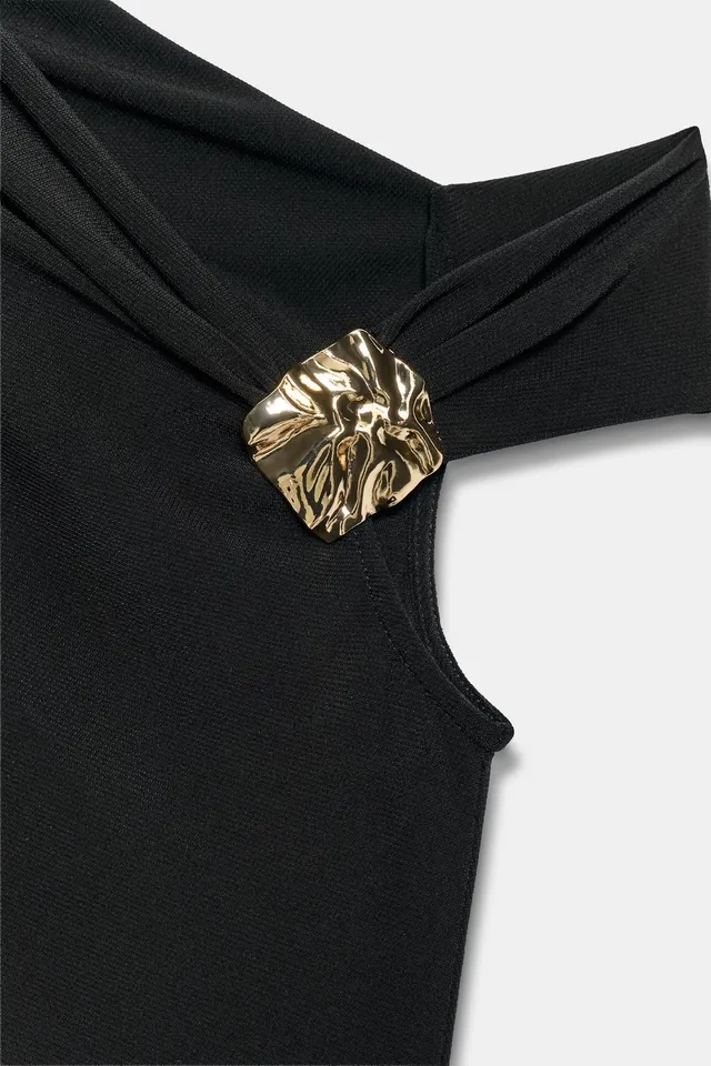 ASYMMETRIC JEWEL BODYSUIT – image 8