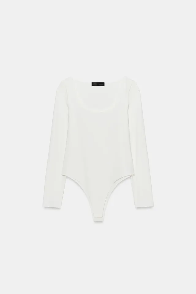 SCOOP-NECK BODYSUIT – image 6