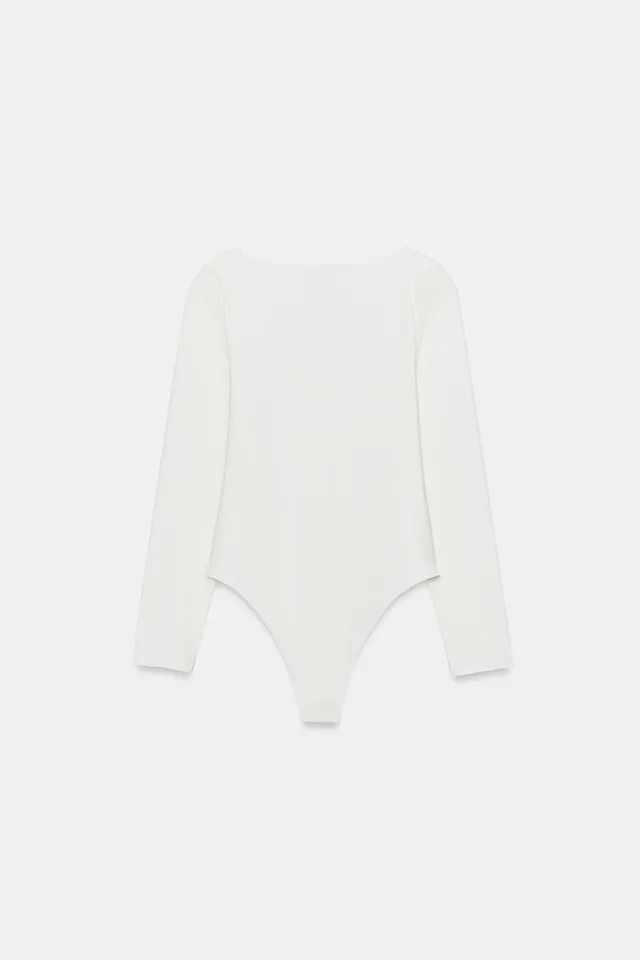 SCOOP-NECK BODYSUIT – image 7
