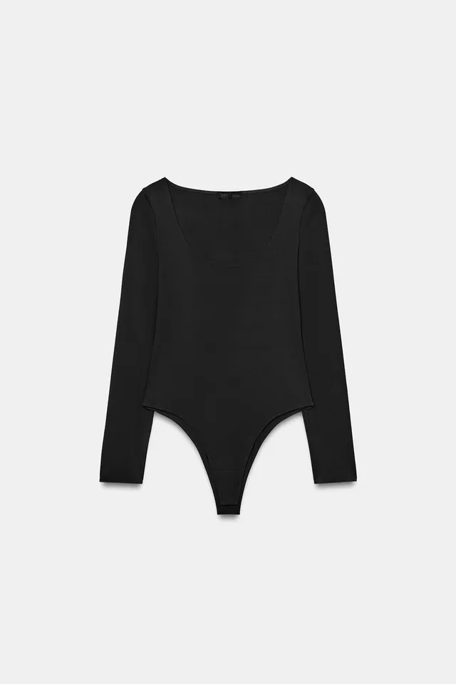 SCOOP-NECK BODYSUIT – image 4
