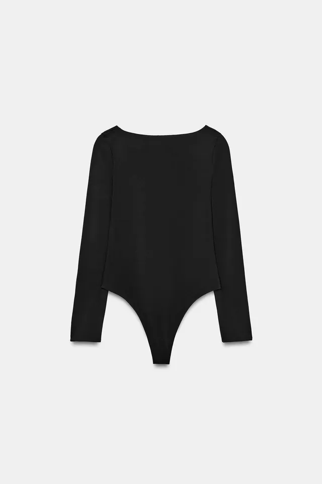 SCOOP-NECK BODYSUIT – image 5