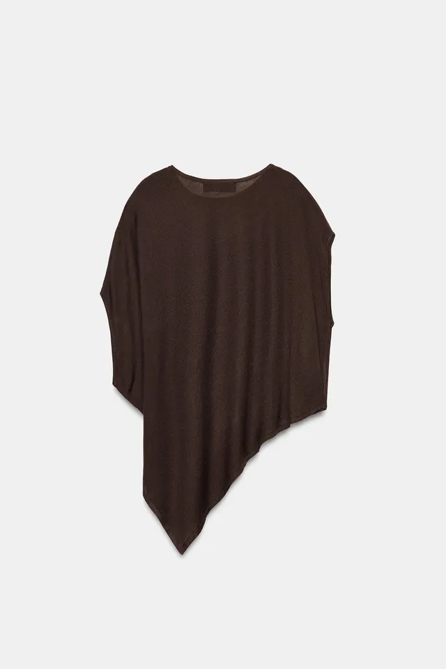 ASYMMETRIC KNIT TOP – image 6