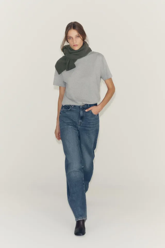 ZW COLLECTION HIGH-WAIST BARREL JEANS – image 4