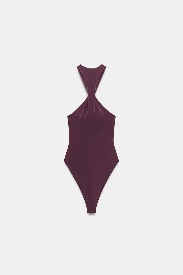 GATHERED APPLIQUÉ BODYSUIT – image 5
