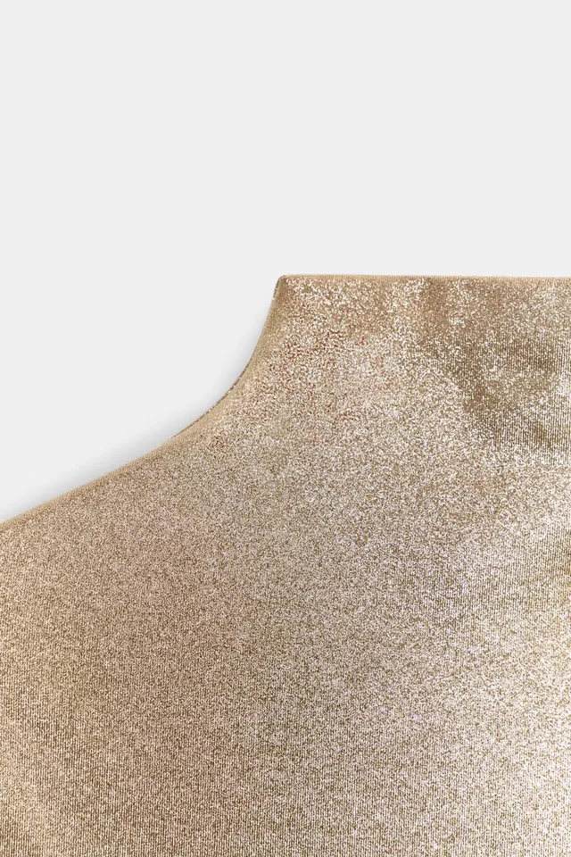 FOIL SHORT SLEEVE BODYSUIT – image 6
