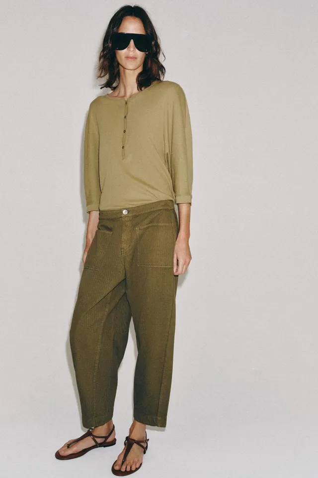 ZW COLLECTION BARREL TROUSERS – image 6