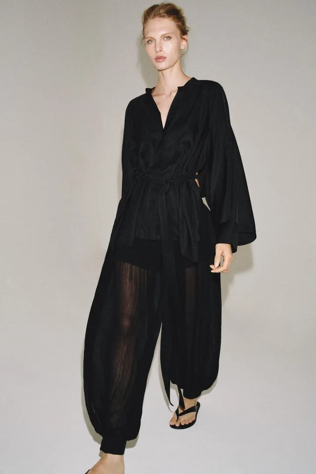 ZW COLLECTION BELTED SHIRT – image 4